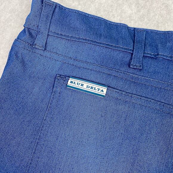 Blue Delta Jeans Mens 44x28 Postman Raw Denim - Picture 9 of 9